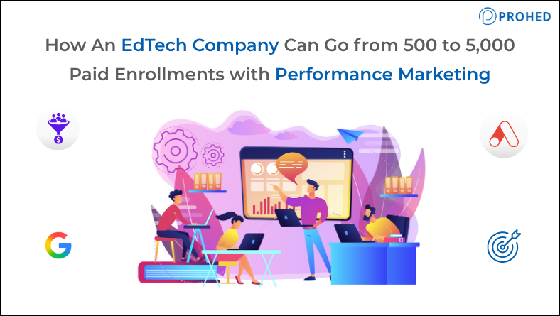 How An EdTech Company Can Go from 500 to 5,000 Paid Enrollments with Performance Marketing