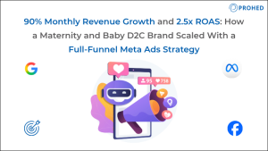 90% Monthly Revenue Growth and 2.5x ROAS How a Maternity and Baby D2C Brand Scaled With a Full-Funnel Meta Ads Strategy