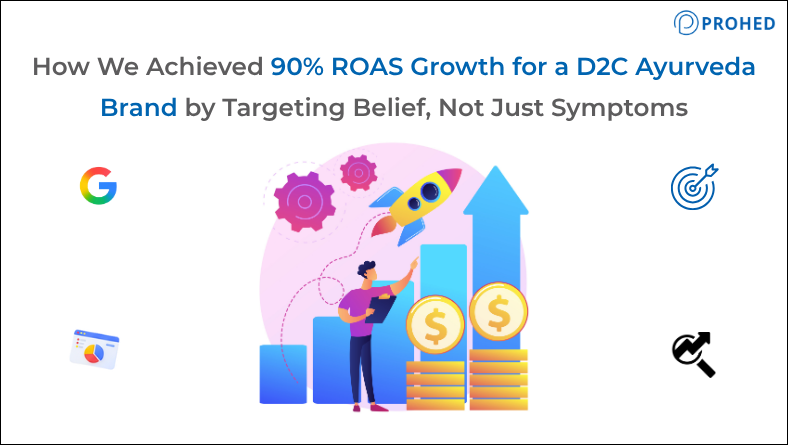How We Achieved 90% ROAS Growth for a D2C Ayurveda Brand by Targeting Belief, Not Just Symptoms